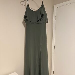 Birdy Grey Jane Convertible Dress in Olive Size M